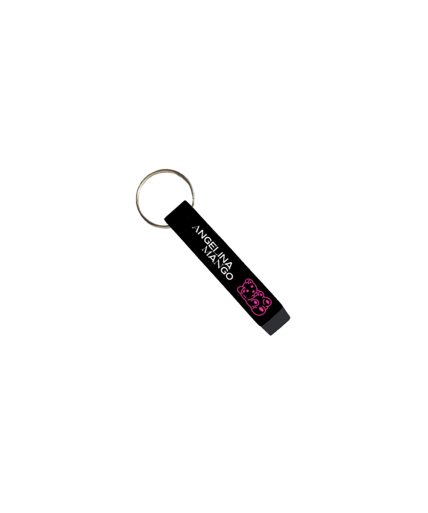 Porte-clés Nirvana Avec Logo - Lucite Transparente Et Anneau Chromé - Merchandising Groupe Rock